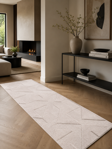 Loper Japandi Vloerkleed - POMPEI 1613 CREAM