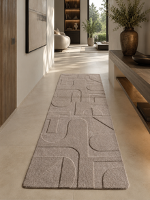Loper Japandi Vloerkleed - POMPEI 1614 BEIGE
