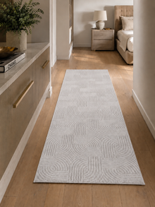 Loper Japandi Vloerkleed - SAHARA 1112 SILVER