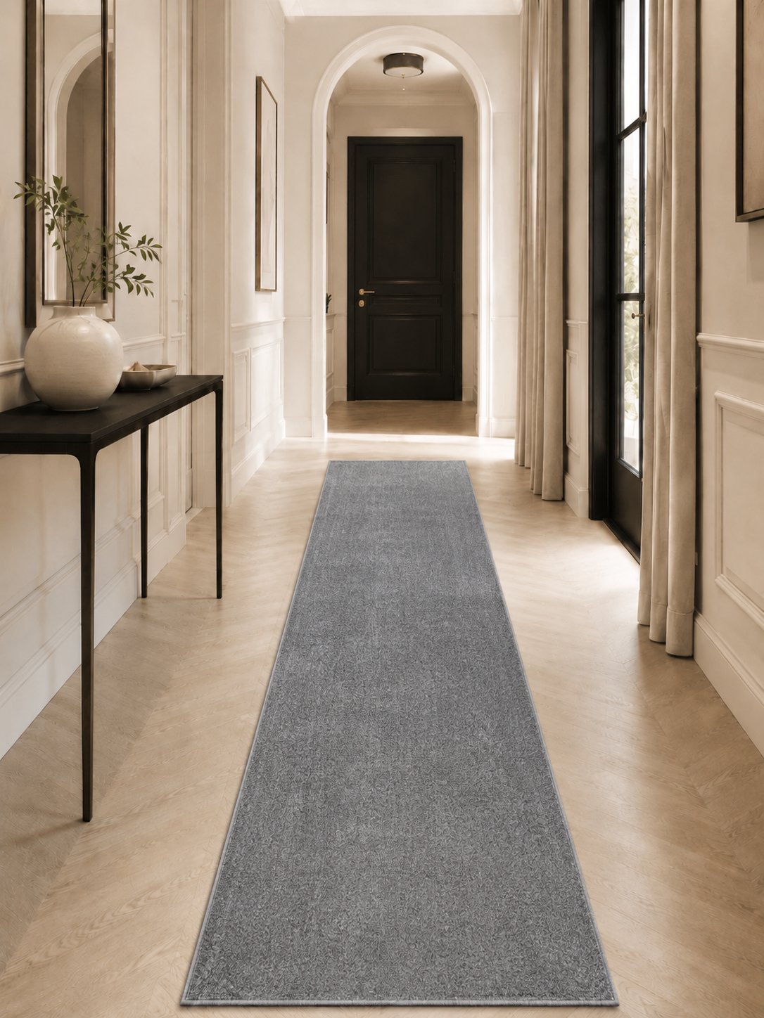 Loper Modern Vloerkleed - ATA 7000 LIGHTGREY
