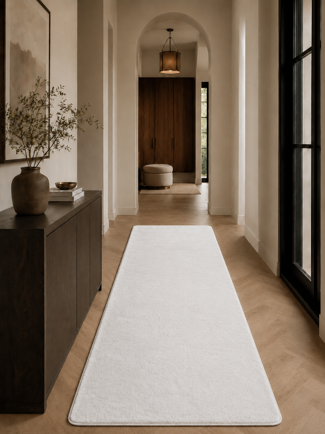 Loper Modern Vloerkleed - JOY 1400 WHITE