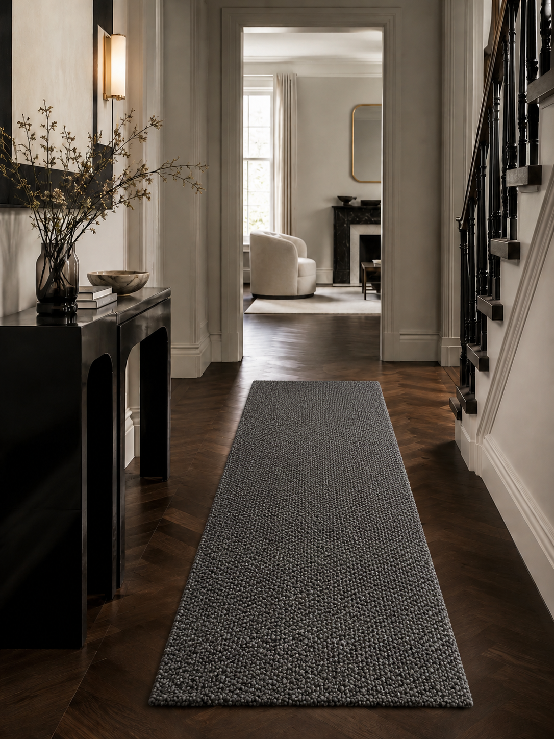 Loper Modern Vloerkleed - LOOM 4300 GREY