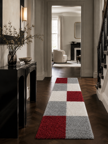Loper Shaggy Hoogpolig Vloerkleed - LIFE 1501 RED