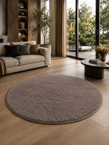 Rond Modern Vloerkleed - ATA 7000 MOCCA
