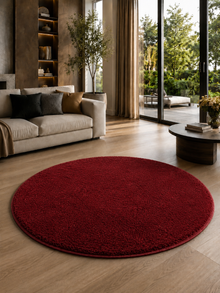Rond Modern Vloerkleed - ATA 7000 RED