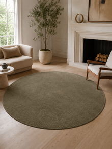 Rond Modern Vloerkleed - JOY 1400 GREEN