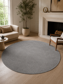 Rond Modern Vloerkleed - JOY 1400 GREY