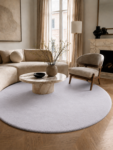 Rond POUFFY 5100 SILVER