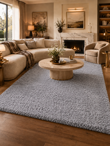 Shaggy Hoogpolig Vloerkleed - LIFE 1500 LIGHTGREY