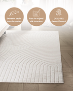 Japandi Vloerkleed - Terra Zenith Beige