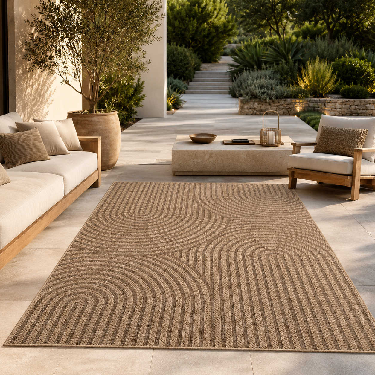 Vierkant TIMBER 1401 BEIGE