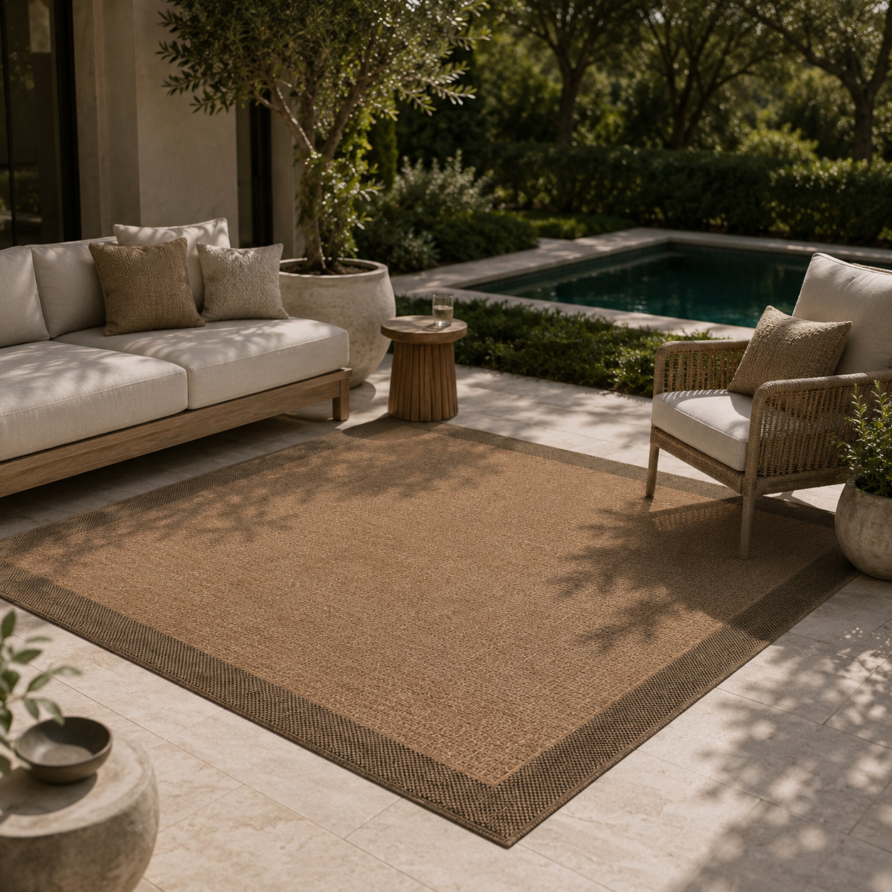 Vierkant TIMBER 1402 BEIGE
