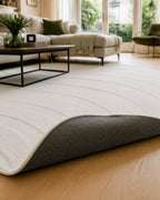 Rond Japandi Vloerkleed - Ovara Maris Creme