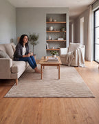 Japandi Vloerkleed - Terra Maris Taupe