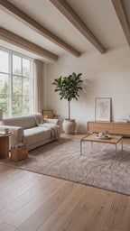 Japandi Vloerkleed Flova Taupe - 200x290 cm