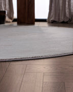 Rond Japandi Vloerkleed - Ovara Plano Taupe