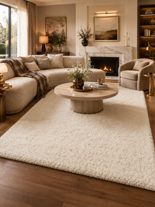 Shaggy Hoogpolig Vloerkleed - LIFE 1500 CREAM