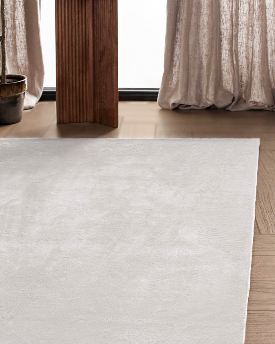 Japandi Vloerkleed - Terra Plano Gebroken Wit