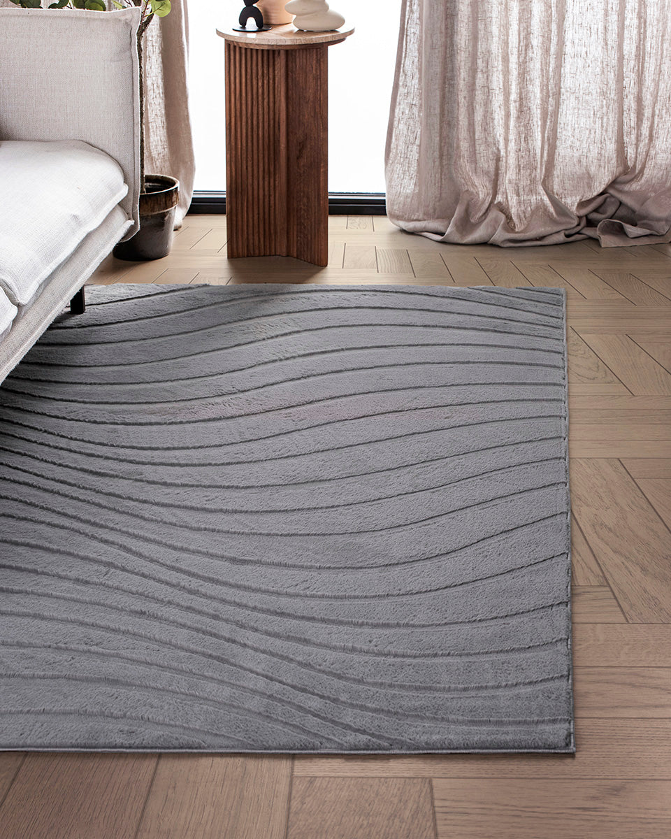 Japandi Vloerkleed - Terra Maris Grijs