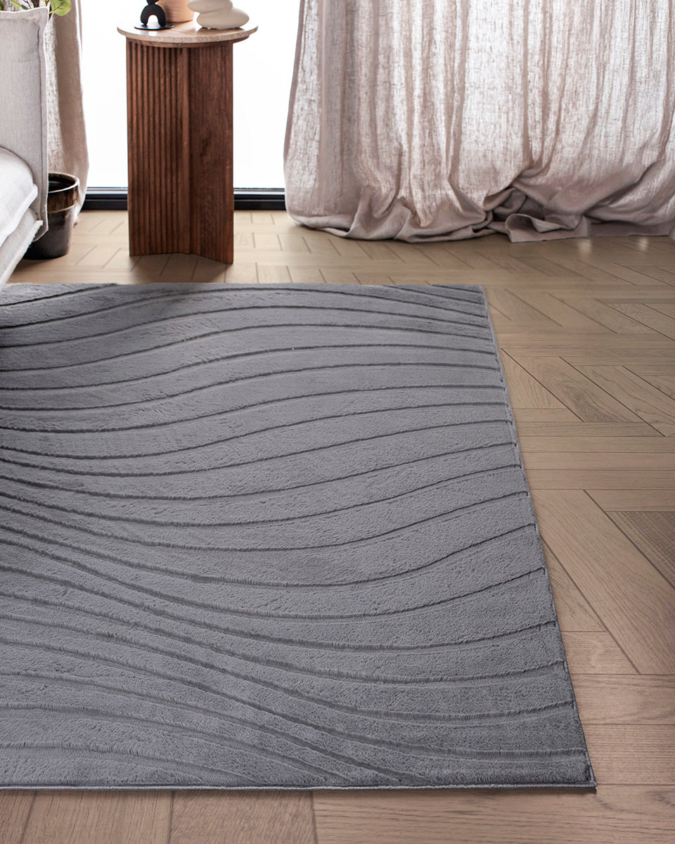 Japandi Vloerkleed - Terra Maris Grijs