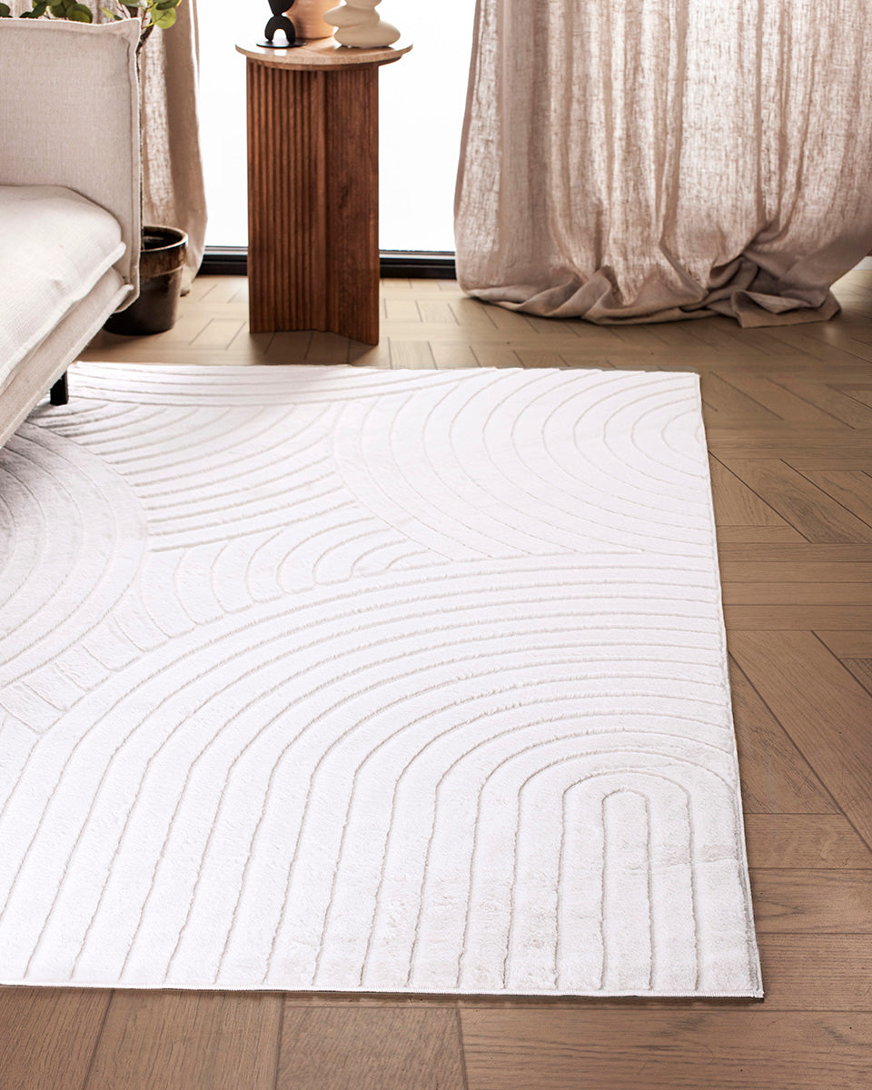 Japandi Vloerkleed - Terra Zenith Gebroken Wit